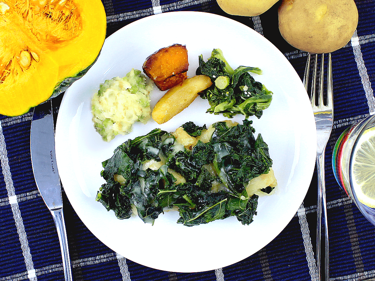 白身魚とケールのとろけるチーズがけ弁当
