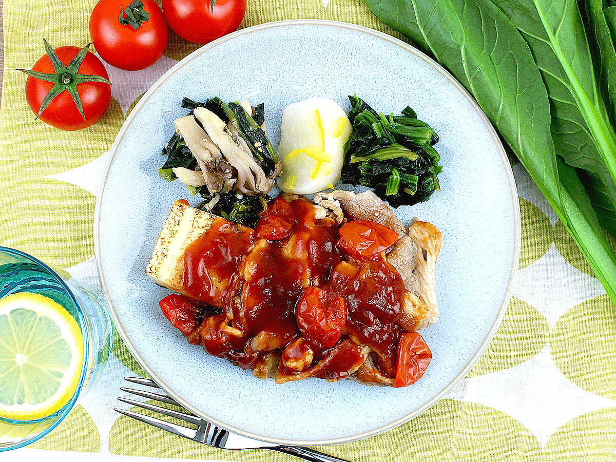 牛肉のトマトすき焼き弁当